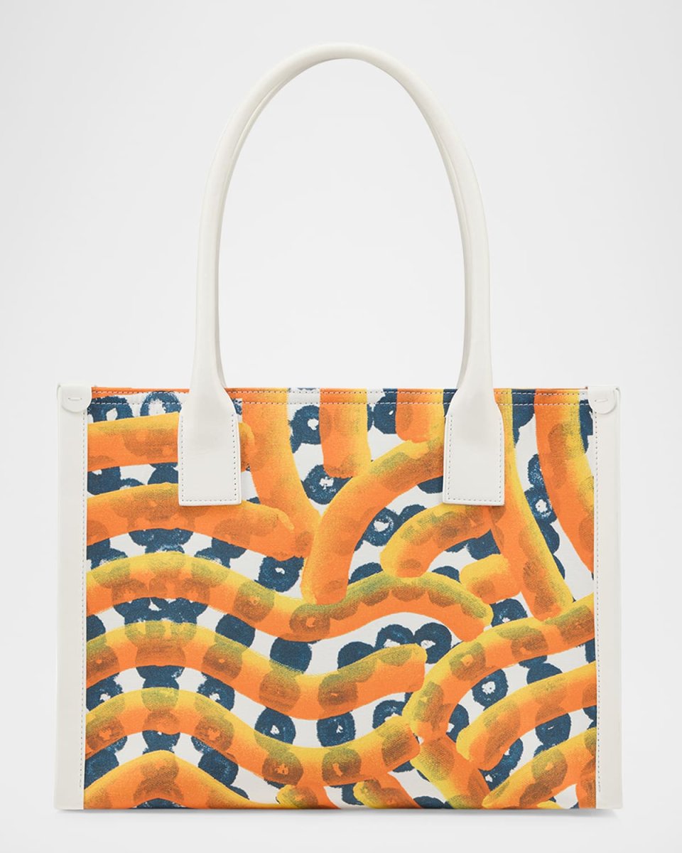 Nastroloubi Toile Enduit Gaagal Small Tote Bag in Canvas